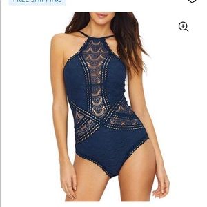 BECCA by Rebecca Virtue Color Play High Neck Suit